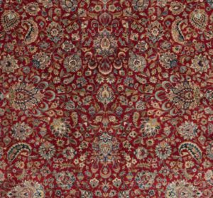 kashan wool rug
