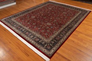 kashan wool rug