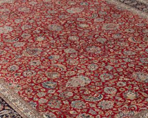 kashan wool rug