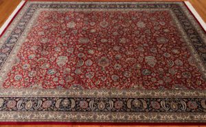kashan wool rug