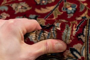 kashan wool rug