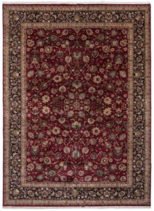 kashan wool rug