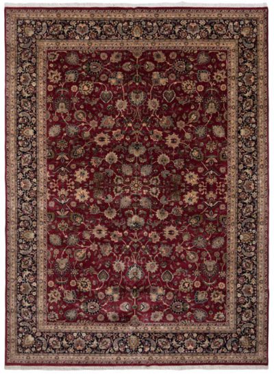 kashan wool rug