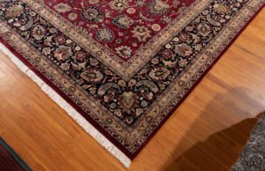 kashan wool rug