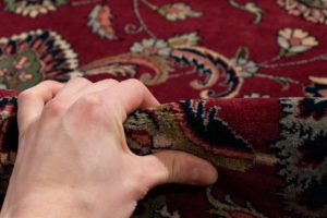 kashan wool rug
