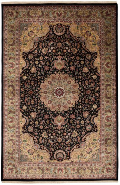kashan wool rug