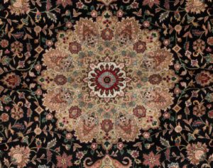kashan wool rug