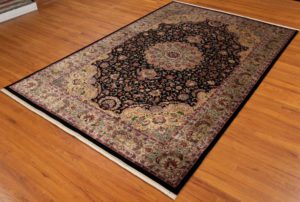kashan wool rug