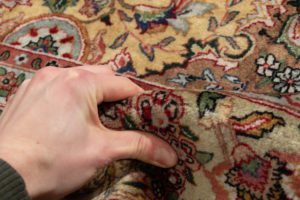 kashan wool rug