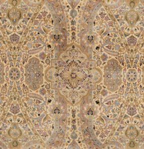 isfahan wool rug