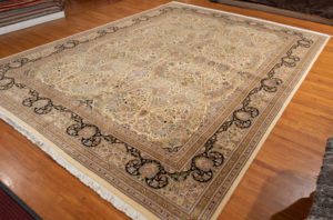 isfahan wool rug