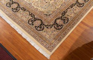 isfahan wool rug