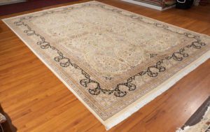 isfahan wool rug
