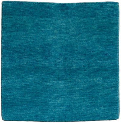 Essential Wool Knotted Modern Cool Blue Rug