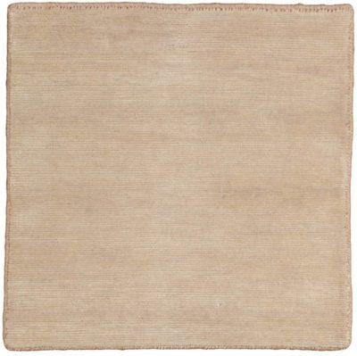 Essential Wool Knotted Modern Butter Pecan Rug