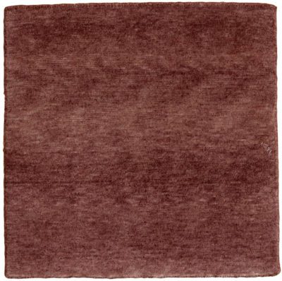 Essential Wool Knotted Modern Mulberry Rug