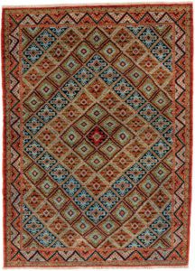 turkmen wool rug