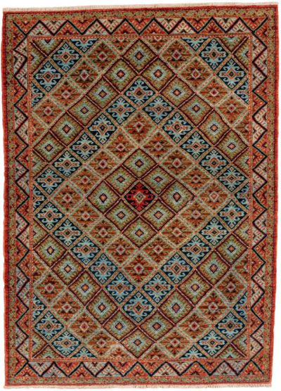 turkmen wool rug