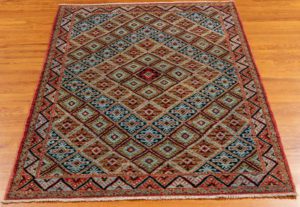 turkmen wool rug