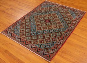turkmen wool rug