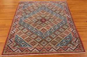 turkmen wool rug