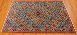 turkmen wool rug