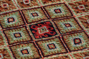 turkmen wool rug