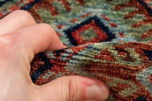 turkmen wool rug