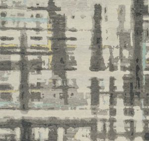 tibetan wool and silk rug