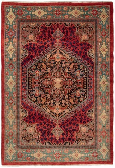oushak heirloom wool rug