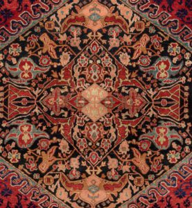 oushak heirloom wool rug