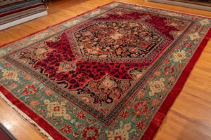 oushak heirloom wool rug