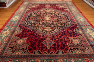 oushak heirloom wool rug