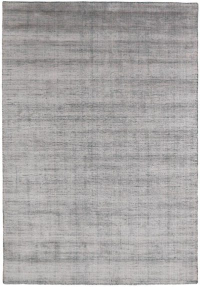 hand loomed viscose wool rug