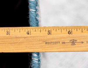 hand loomed viscose wool rug