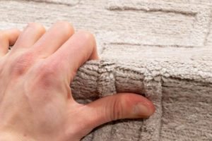 linen rug