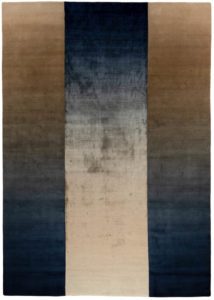 modern silk wool rug