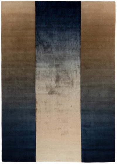 modern silk wool rug