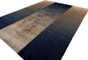 modern silk wool rug