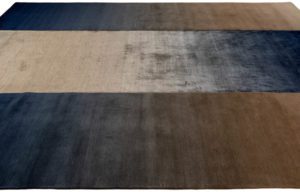 modern silk wool rug
