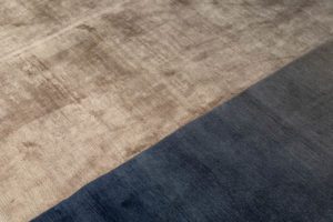 modern silk wool rug