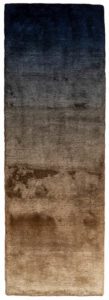 modern navy bronze rug