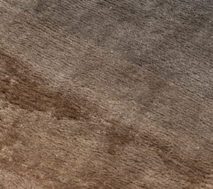 modern silk navy bronze rug