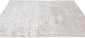 hand loomed viscose wool cotton rug