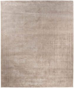 hand loomed viscose wool cotton rug