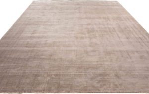 hand loomed viscose wool cotton rug