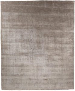 hand loomed viscose wool cotton rug