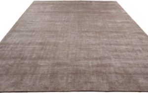 hand loomed viscose wool cotton rug