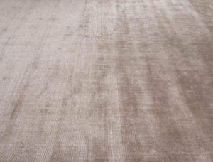 hand loomed viscose wool cotton rug