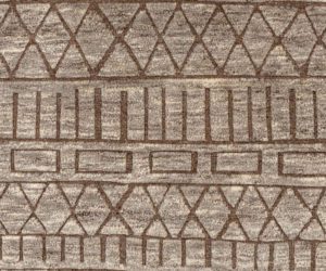 modern tribal rug